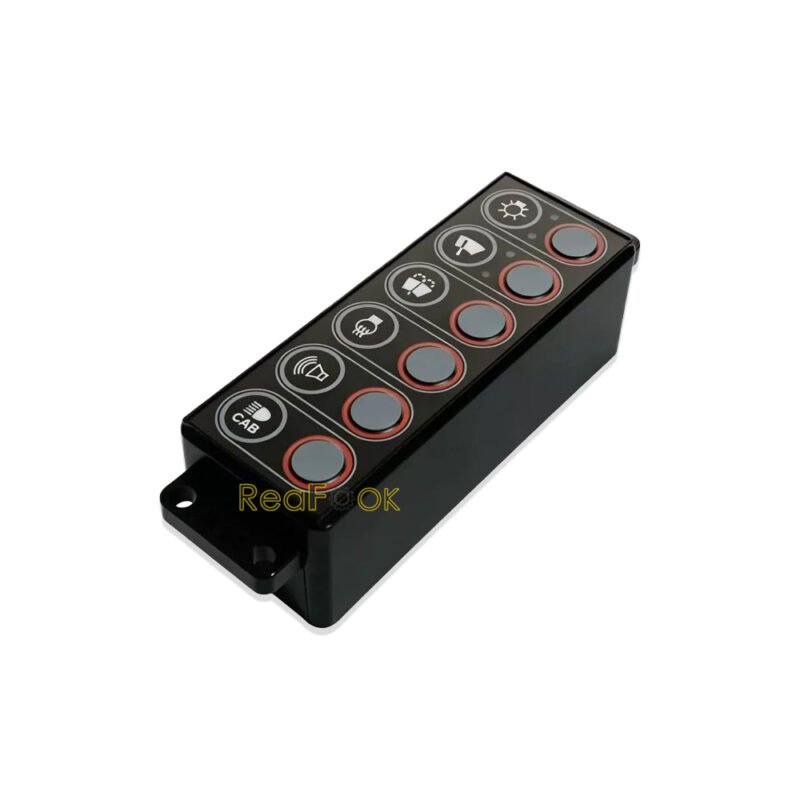 R210LC-9 21Q6-30601 Membrane Switch Assembly 4 Membrane Switch Assy 21Q6-30601 Control Switch Fit Excavator Hyundai R140LC-9 R160LC9A R210LC-9 R220LC-9A R235LCR9 R250LC-9 R300LC-9 R320LC-9 R360LC-9