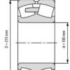 XKAQ-00026 22320 Roller Bearing Size Swing Reduction Roller Bearing XKAQ-00026 Fit Excavator Hyundai R210LC-7 R215LC-7 RD210-7 RD220-7 R200W-7 R210LC-9 R220LC-9A R235LCR-9 RS220LC-9 R210W-9