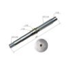 14565331 Travel Motor Shaft 3 Final Drive Travel Motor Shaft VOE 14565331 Fit Excavator Volvo EC240C EC290B EC290C EC300D EC300E EC330B EC330C EC340D EC350D EC350E EC360C EC360CHR EC380D EC380DHR EC380E EC305C