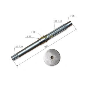 14565331 Travel Motor Shaft 3 Final Drive Travel Motor Shaft VOE 14565331 Fit Excavator Volvo EC240C EC290B EC290C EC300D EC300E EC330B EC330C EC340D EC350D EC350E EC360C EC360CHR EC380D EC380DHR EC380E EC305C