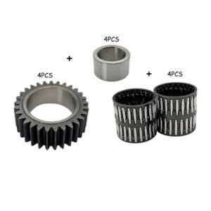 172456-73360 172147-70120 172456-73370 Planetary Gear with bearing and inner race 2 Final Drive 4PCS Planetary Gear with Bearing and Inner Race 172456-73360 172147-70120 172456-73370 Fit Excavator Yanmar VIO20-2 VIO20-3 VIO27-5B VIO27-6