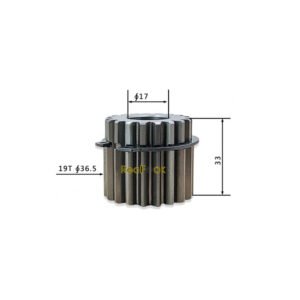 172456-73380 Sun Gear 1 Final Drive Travel Sun Gear 172456-73380 Fit Excavator Yanmar VIO20-2 VIO20-3 VIO27-3 VIO27-5B VIO27-6
