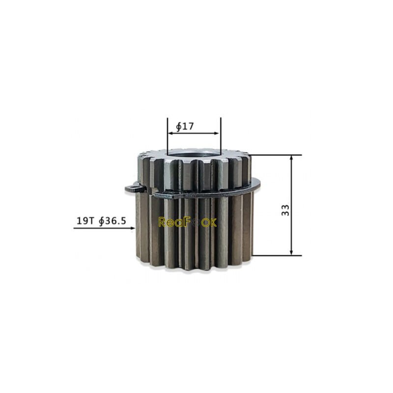 Final Drive Travel Sun Gear 172456-73380 Fit Excavator Yanmar VIO20-2 VIO20-3 VIO27-3 VIO27-5B VIO27-6