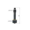 Final Drive Travel Drive Gear 172456-73410 Shaft Fit Excavator Yanmar VIO20-2 VIO20-3