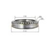 172A64‑73360 DE1813 Ball Bearing 3 Travel Hub Ball Bearing 172A64‑73360 Fit Excavator Yanmar VIO17