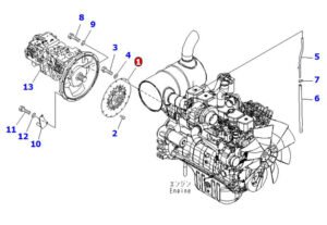 22U 01 21310 Disk Damper Diagram