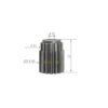 6671927 Sun Gear Shaft 3 Final Drive Sun Gear Shaft 6671927 Fit Excavator Bobcat 335 341 430 435 E42 E45 E50 E55