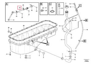EC380D 11423761 Oil Level Sensor Diagram
