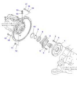 PC60 7 201 01 71130 201 01 71120 Coupling and Shaft Diagram