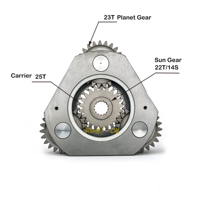 VOE14566425 1st Planetary Carrier Assy 3 Final Drive Planetary Carrier Assembly VOE14566425 with Sun Gear Fit Excavator Volvo EC300D EC300E EC350D EC350E EC380D EC380E