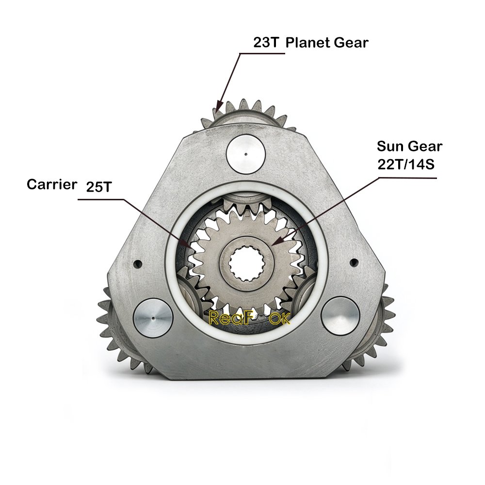 Final Drive Planetary Carrier Assembly VOE14566425 with Sun Gear Fit Excavator Volvo EC300D EC300E EC350D EC350E EC380D EC380E