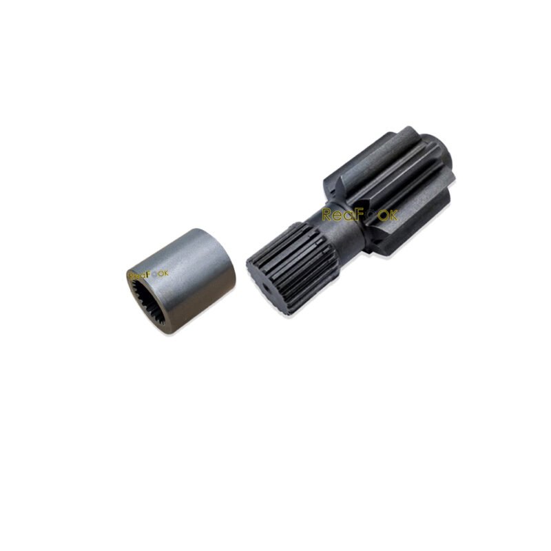 Final Drive Sun Gear XKAH-00445 with Coupling XKAH-00022 Fit Excavator Hyundai R110-7 R110-7A R210LC-7 R210LC-7A R250LC-7