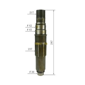 XKAH-00410 Travel Motor Shaft 2 Final Drive Travel Motor Main Shaft XKAH-00410 Fit Excavator Hyundai R210LC-3H R110-7 R110-7A R210LC-7 R210LC-7A R250LC-7