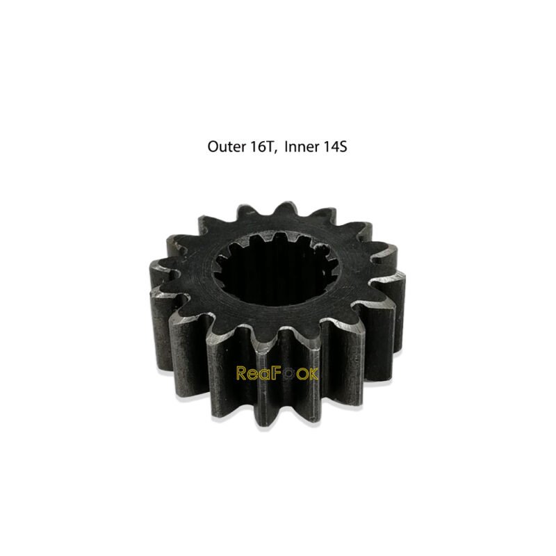 Final Drive Travel Sun Gear Input Gear 172479-73370 Fit Excavator Yanmar ViO75 ViO75-A ViO75-B ViO75-C