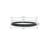 172141-70020-Z Floating Seal 1 Final Drive Floating Seal 172141-70020 Fit Excavator Yanmar ViO30-2 Vio35-2 ViO35-3 ViO35-5 ViO35-6A