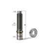 Final Drive Travel Motor Shaft 172183-73670 with Ball Bearing 24101-060044 Fit Excavator Yanmar VIO20-2 VIO20-3 VIO27-3 VIO27-5B VIO27-6