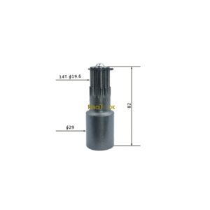 Final Drive Sun Gear Coupling 172479-73400 Fit Excavator Yanmar ViO75 ViO75-A ViO75-B ViO75-C