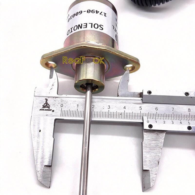 17490-60010 Shutoff Solenoid 3 12V Shutoff Solenoid 17490-60010 Fit ubota Engine V2203 V3800