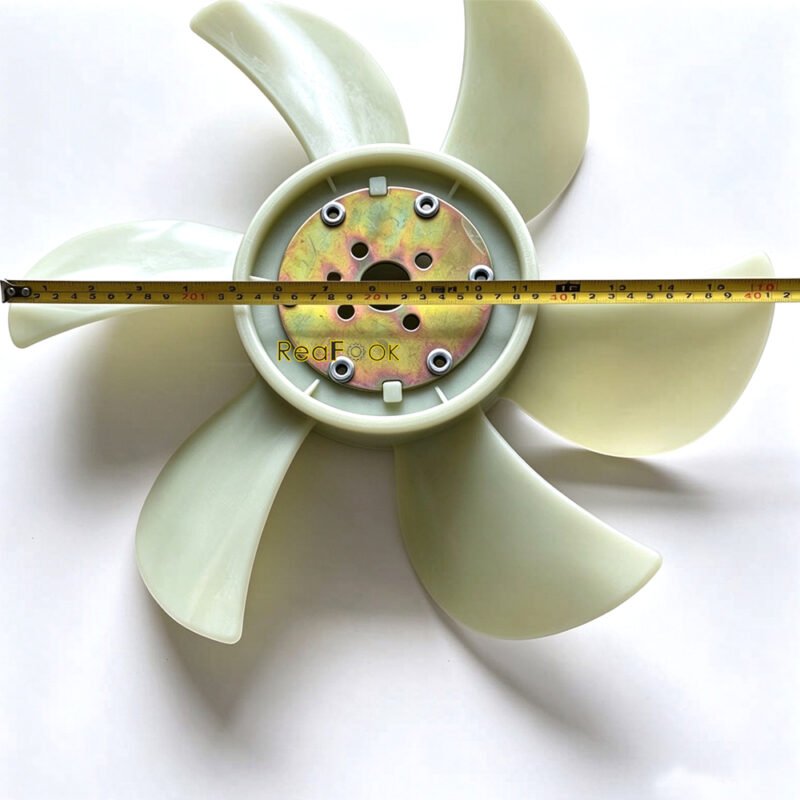 4TNV98 129916-44740 Cooling Fan 5 129916-44740 Cooling Fan 6 Blades Fit Yanmar Engine 4TNV98