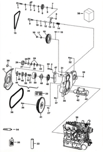 7302291 Belt Tensioner Diagram