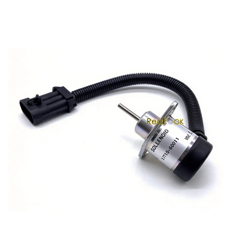 Bobcat 7000769 Shutoff Solenoid 4 Fuel Shutoff Solenoid 7000769 Fit Bobcat Loader S160 S185 S205 S450 S510 S530 S550 S570 S630 S650 T180 T190 T550 T630 T650