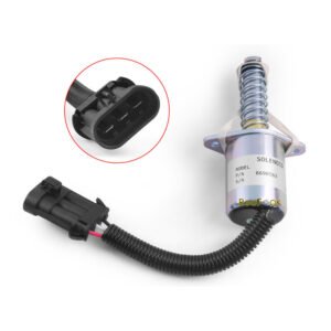 Fuel Shut Off Solenoid 6681513 6690563 Fit Bobcat Skid-Steer Loader S150 S160
