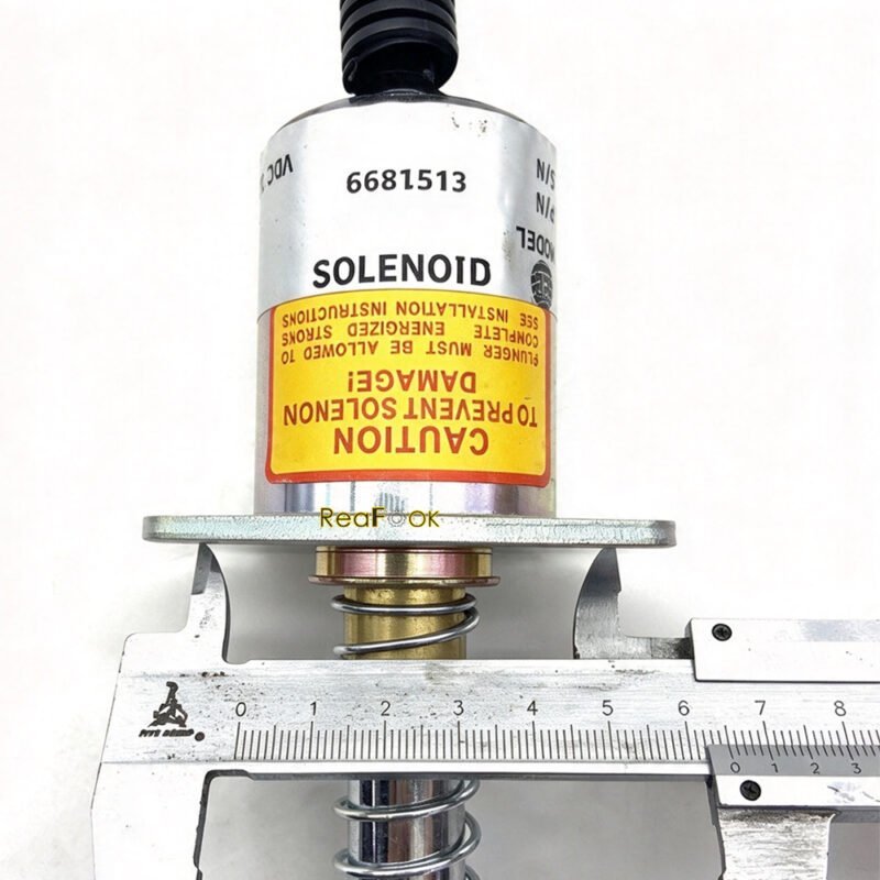 Fuel Shut Off Solenoid 6681513 6690563 Fit Bobcat Skid-Steer Loader S150 S160