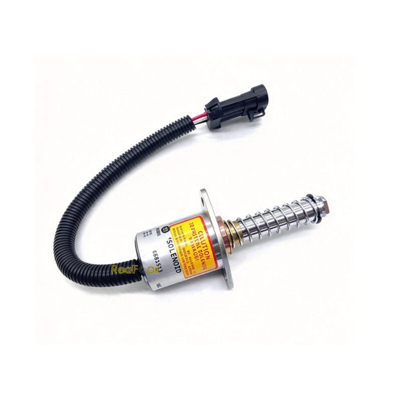 Fuel Shut Off Solenoid 6681513 6690563 Fit Bobcat Skid-Steer Loader S150 S160