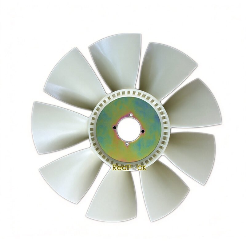EC240B EC290B VOE14598161 D7D Cooling Fan 4 Cooling Fan VOE14598161 VOE14603661 9 Blades Fit Excavator Volvo EC240B EC290B