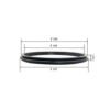 FUFZD-8322-17 Floating Seal 3 Final Drive Floating Seal FUFZD-8322-17 Fit Excavator Komatsu PC40MR-2 PC45MR-3 PC50MR-2 PC55MR-3