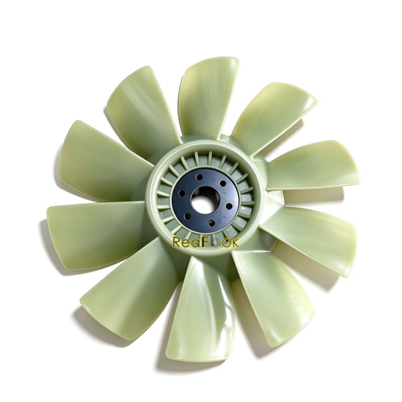 PC120-6 600-625-7550 4D102 Cooling Fan 1 600-625-7550 Cooling Fan 10 Blades Fit Excavator Komatsu PC120-6