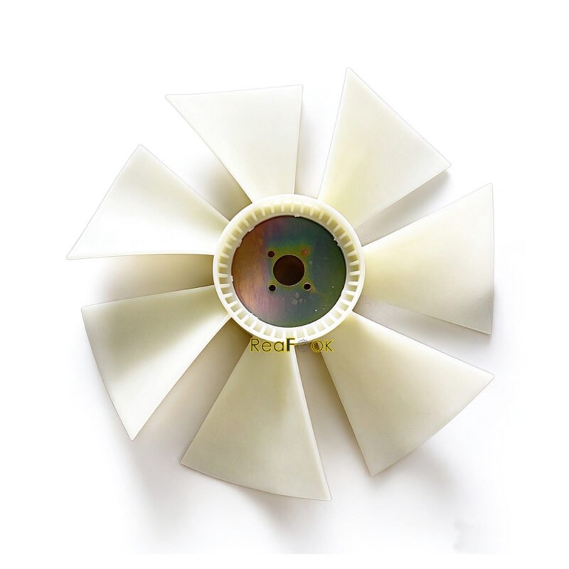 Perkis 1104-4T 1104D 2485C520 Fan 2 Cooling Fan 2485C520 7 Blades Fit Perkins Engine 1104-4T 1104D 1104C