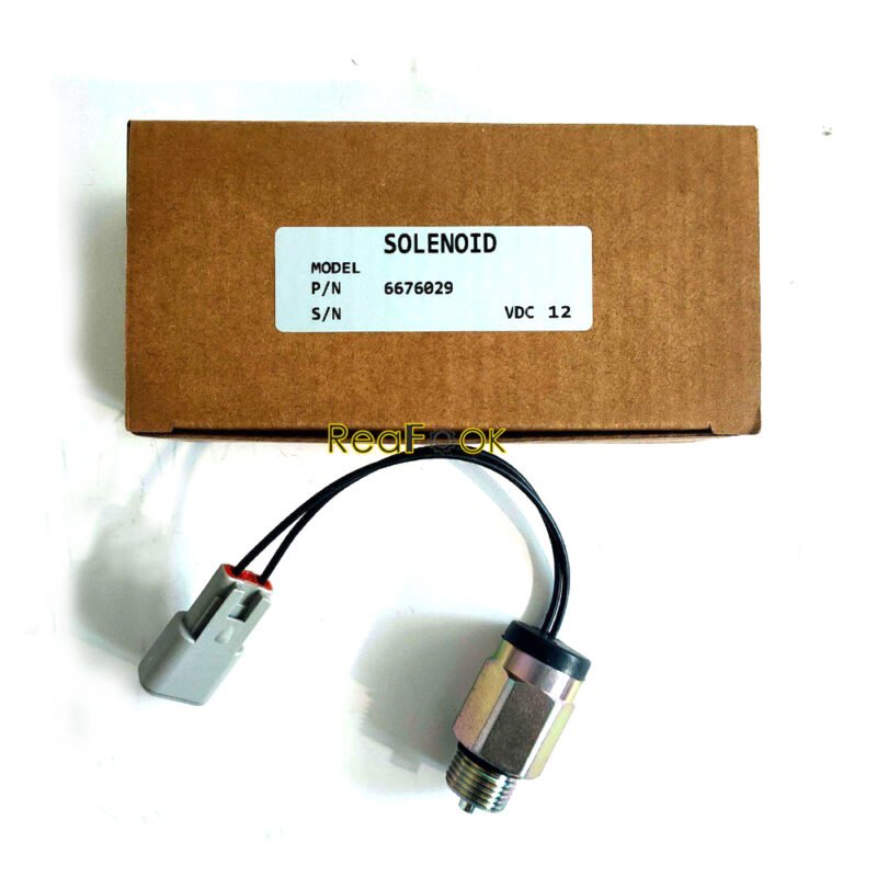 Spool Lock Solenoid 6676029 Fit Bobcat Loader S220 S250 S630 S650 T630 T650