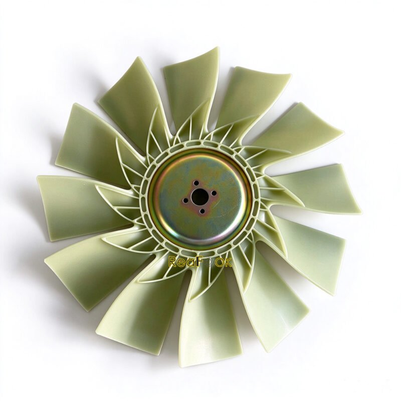 SH200 210 240-5 4HK1 Fan 3 Engine 4HK1 Cooling Fan 12 Baldes Fit Excavator Sumitomo SH200A5 SH210A5 SH240A5