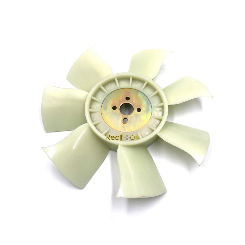 U15-3 U17 U17-3 16204-7411-0 Cooling Fan 2 7 Blades Cooling Fan 16204-7411-0 16204-74110 Fit Excavator Kubota KX41-2 KX41-3 KX61(H) KX61-2 U15 U15-3 U17 U17-3