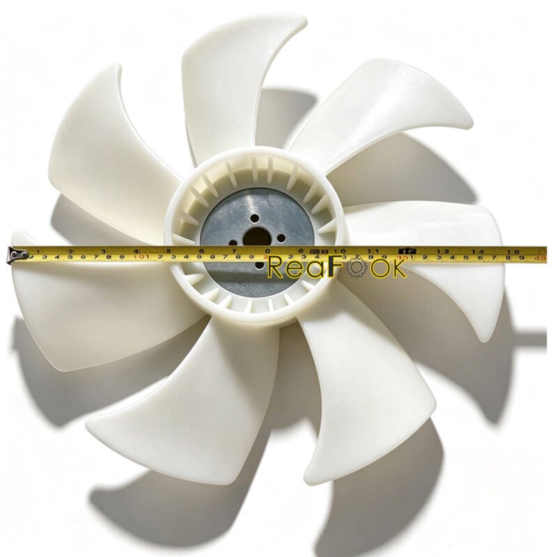 Yanmar 3TNV80 Fan 3 Cooling Fan 7 Blades Fit Yanmar Engine 3TNV80