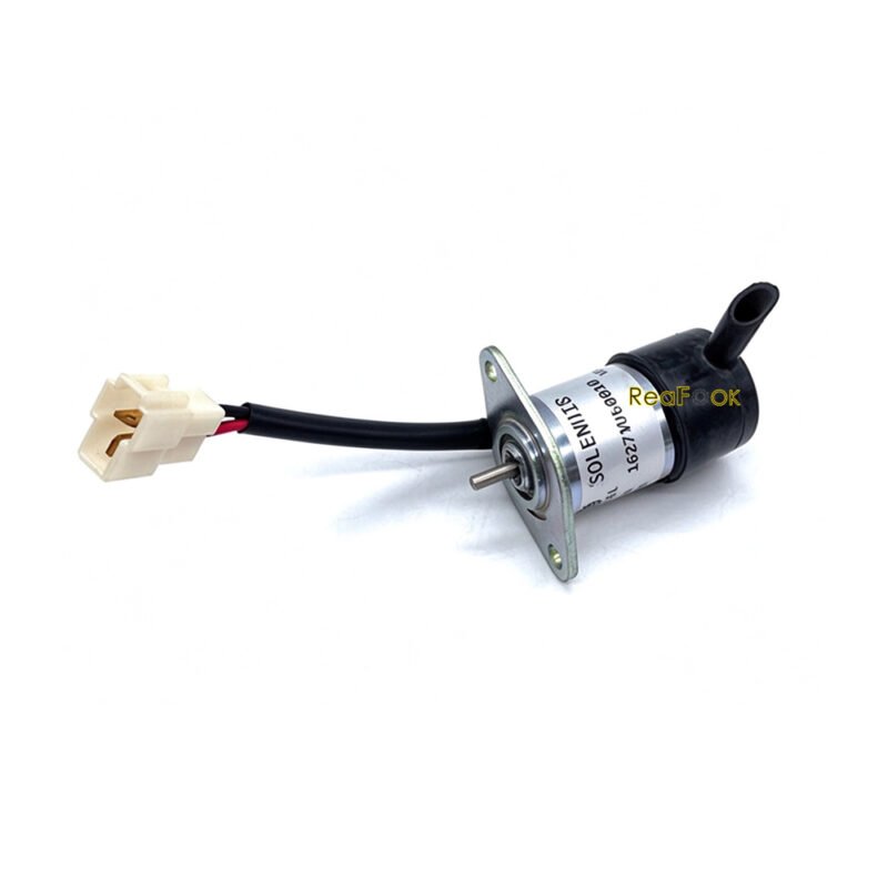 久保田 U15 20 30 35 16271-60010 Shutoff Solenoid 2 12V Fuel Shutoff Solenoid Valve 16271-60010 Fit Kubota U15 20 30 35